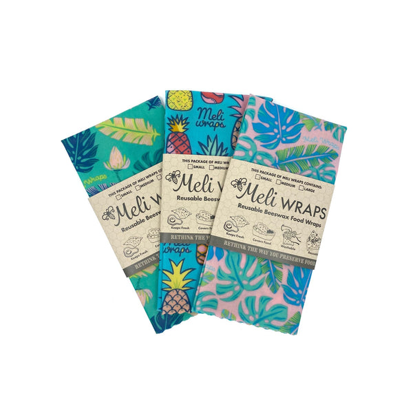 Meli Wraps Beeswax Food Wrap - Reef Print – 4ocean