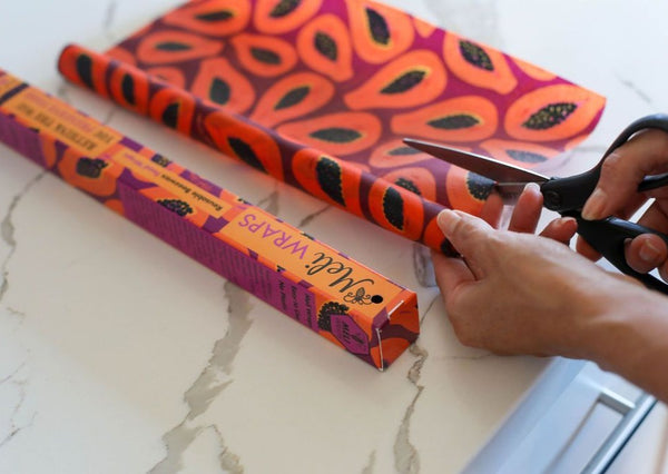 Meli Wraps Beeswax Wrap Bulk Roll - Dragonfruit Print, Size: One Size