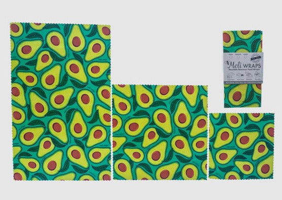 Buzz Words- Beeswax Wrap Food Labels - Meli Wraps